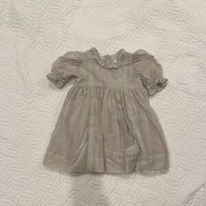 Elegant Gray Kids Dress